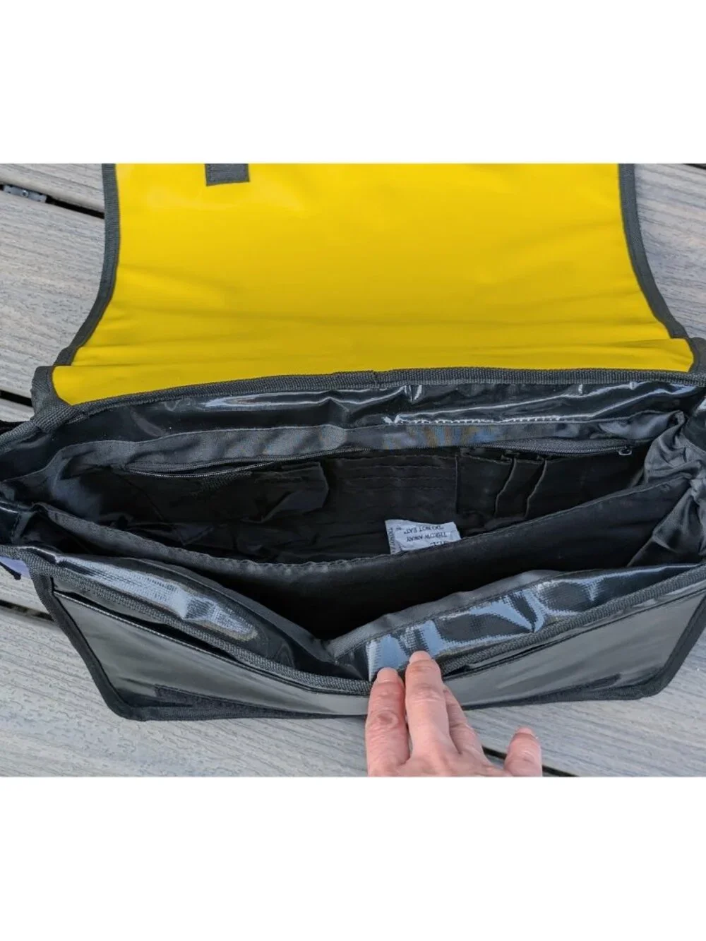 Messenger Bag Unisex PVC Waterproof Tarpaulin Outdoor Sports Bag Tool Bag